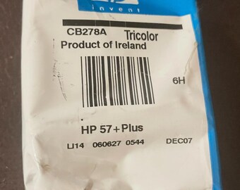 HP 57+ Tricolor Tintenpatrone CB278A Echte Soem versiegelt New Old Stock HP57 Plus Druckertinte