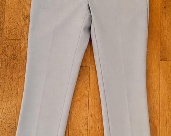 Amanda Chelsea Gray Ankle Pants Women Size OP Modern Fit Stretch Dress Pants Office Work Slacks Tailored Slim Pants New