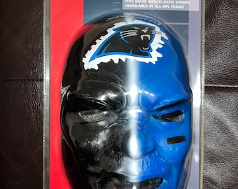 Franklin Carolina Panthers NFL Fan PVC Face Mask Authentic Team