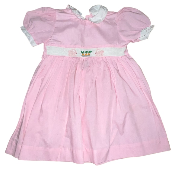 Vive Le Fete Size 3 Toddler’s Dress Easter bunny carrots