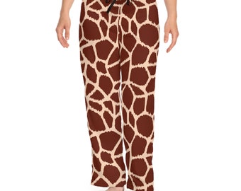Women's Animal Print Pajamas Trendy Women's Pajamas Giraffe Print Pajamas Neutral Color Pajamas Wild Pajamas Summer Pajamas Gift for Her