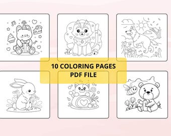 Animals Coloring Pages, Animals Coloring Pages For Kids, Printable Coloring Pages, Kids Coloring Pages, Girls Coloring Pages, Animals Sheets