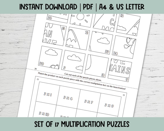 Times Table Question Riddle Fun Multiplication Worksheets Riddle Free Math Puzzles — Mashup Math