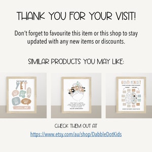 Printable Growth Mindset Poster | Calm Down Corner | Social Emotional ...