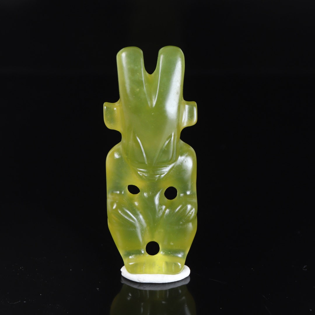 Collection Antique Chinese Xiuyan Jade Carving Ade Pendant Etsy