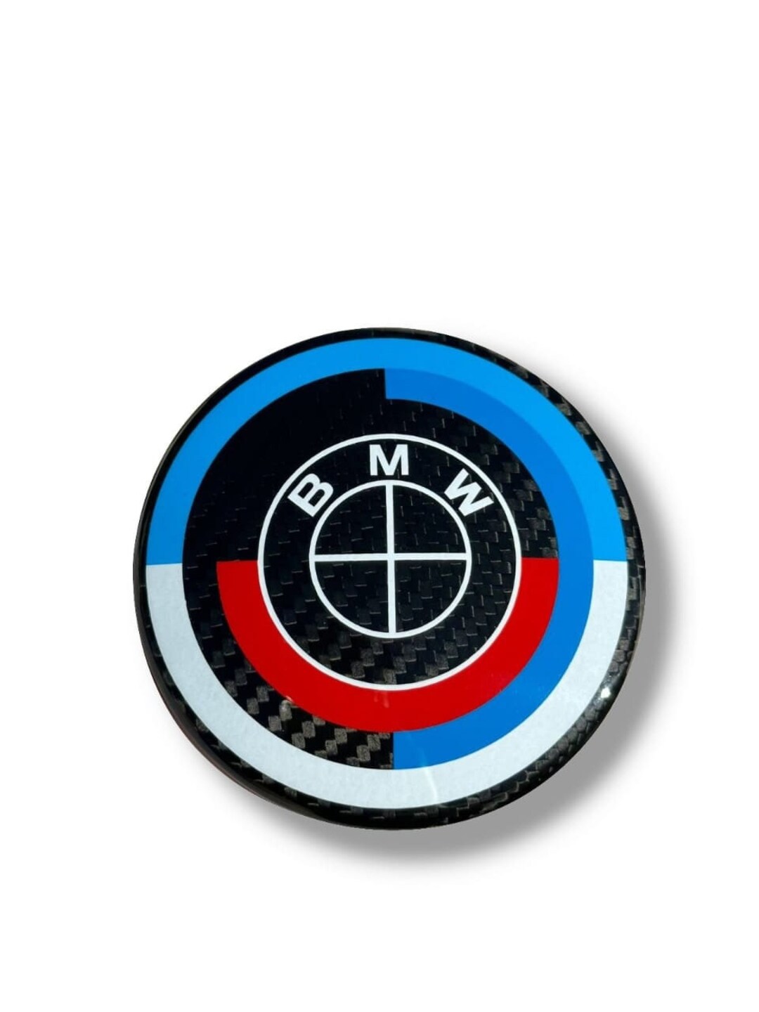 BMW 50th Anniversary Carbon Fiber Emblem Roundel Etsy