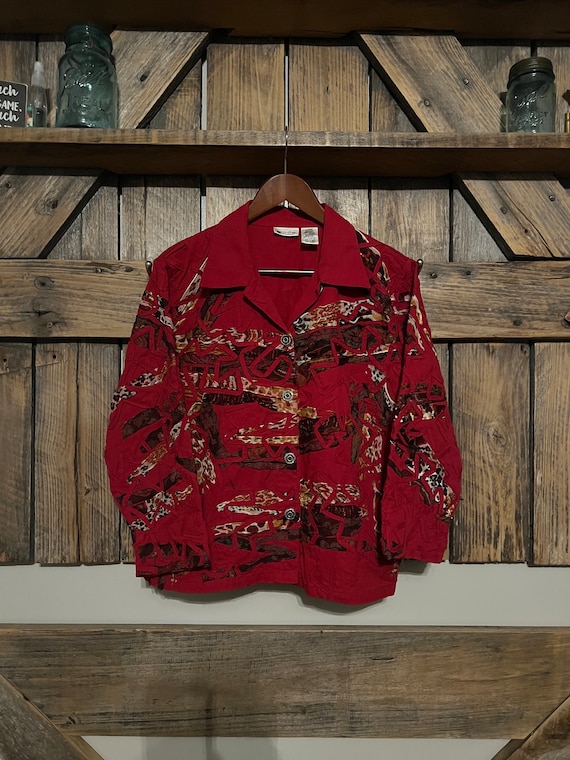 Vintage jacket funky pattern - Gem