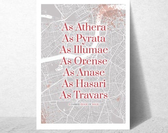 A Darker Shade of Magic - Victoria Schwab / V.E.Schwab - digitale print / afdrukbare poster A5