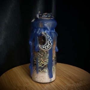 Peaceful Sleep Spell Jar, Spell Jar for Sleep, Calming, Peace & Balancing, Relaxation, Sleep Well, Promote Restful Sleep without Nightmares.