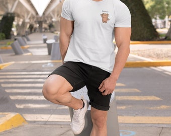 Grrrr Bear Men's Cotton Crew Tee
