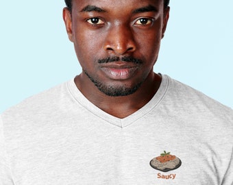Saucy V-Neck Short Sleeve Tee - Men's / Women's / Unisex