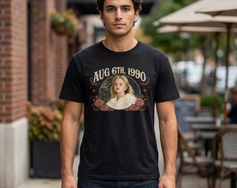 August Birthday Gift - JonBenet Ramsey Birthday T-Shirt | Never Forget This Legend | Retro Tee