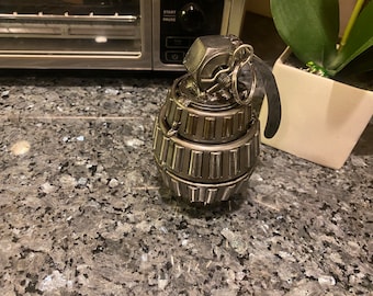 Scrap Metal Art Grenade (big)