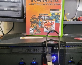 NEW OG Original Xbox Live - Xbox Insignia Inject Kit (plug-n-play), or Installation Disc + Rocky5 Xbox (BEST Seller!)