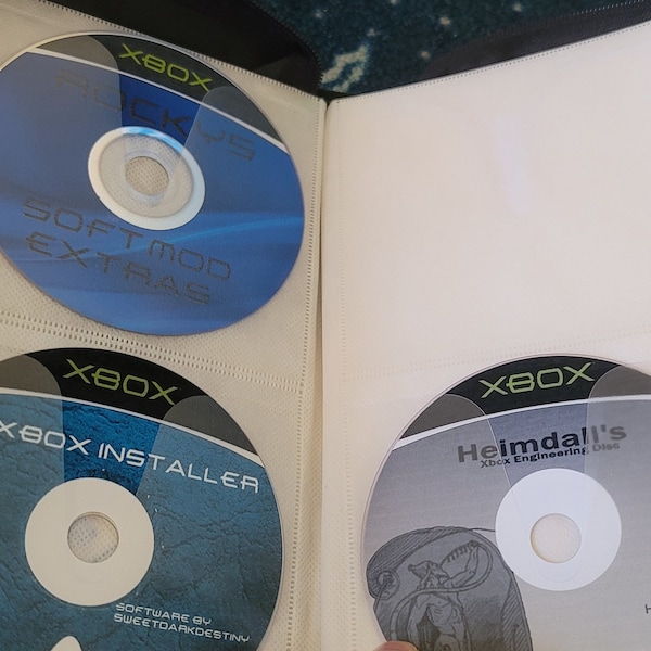 OG Xbox Installer, Rocky5 Extras, Hexen HeX3n, Slayers 2.7 DVD PACK - Original Xbox (Best Seller)