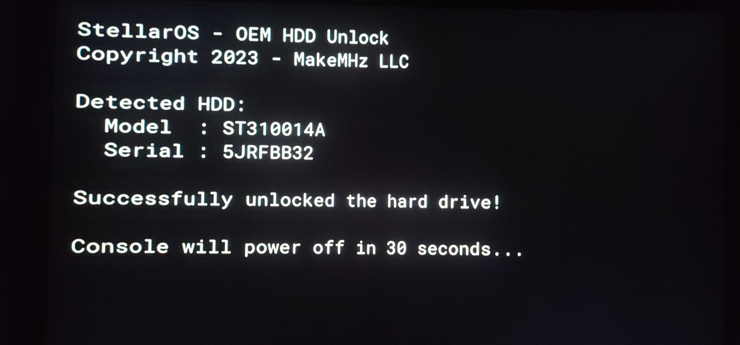 Original Xbox Harddrive HDD Unlocked Digital Archeology 8 GB Various Buy Two, Get One FREE Fast