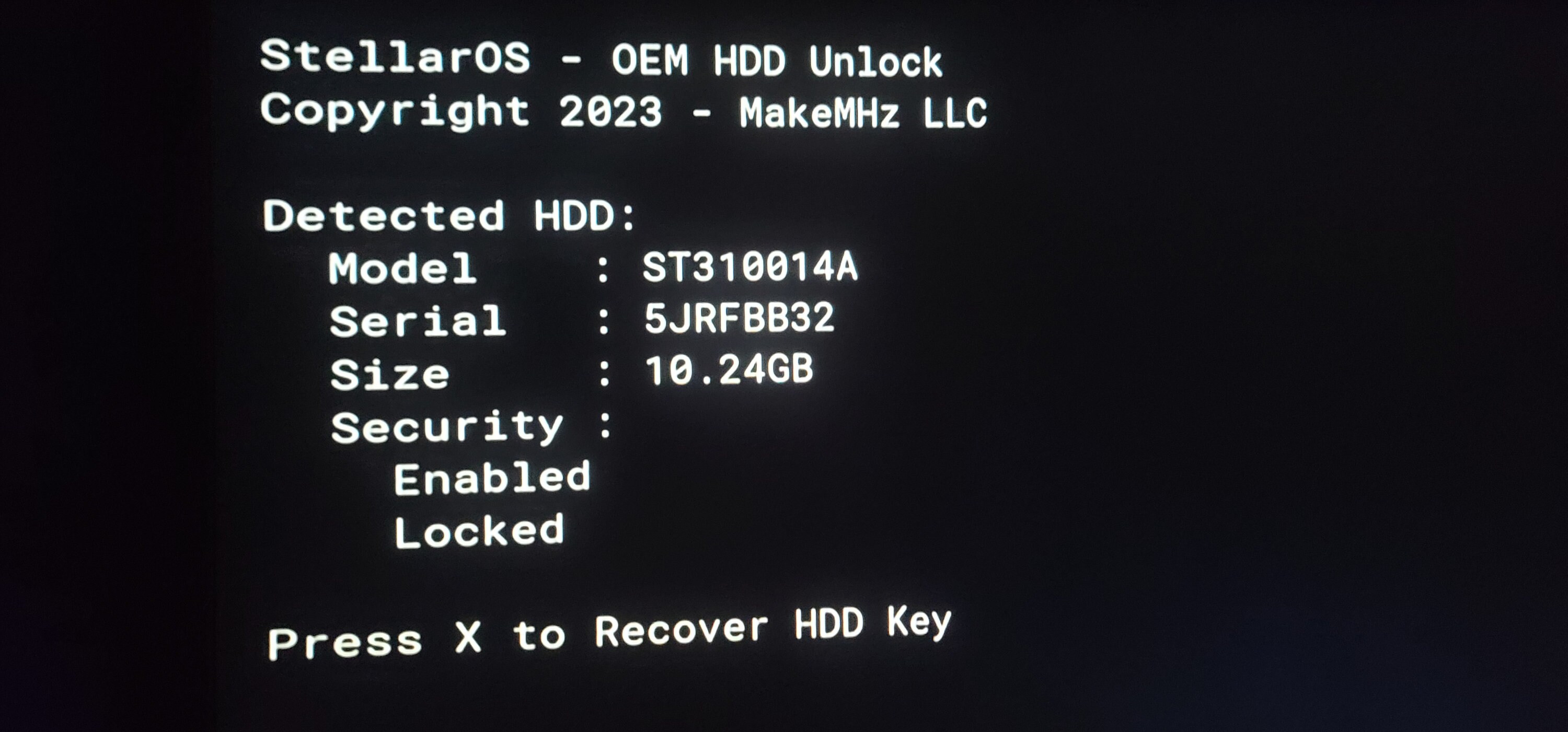 Original Xbox Harddrive HDD Unlocked Digital Archeology 8 GB Various Buy Two, Get One FREE Fast