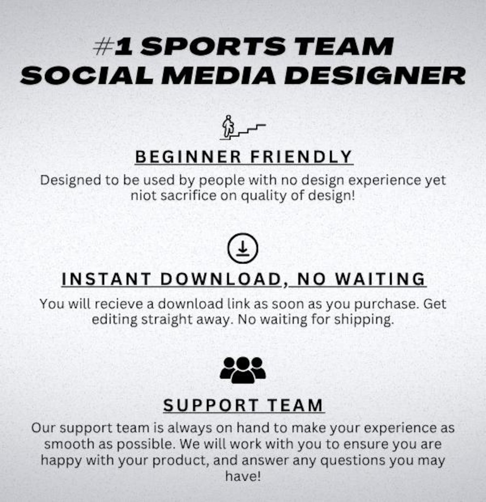Game Day Canva Template Pack Sports Social Media Graphics Gameday ...