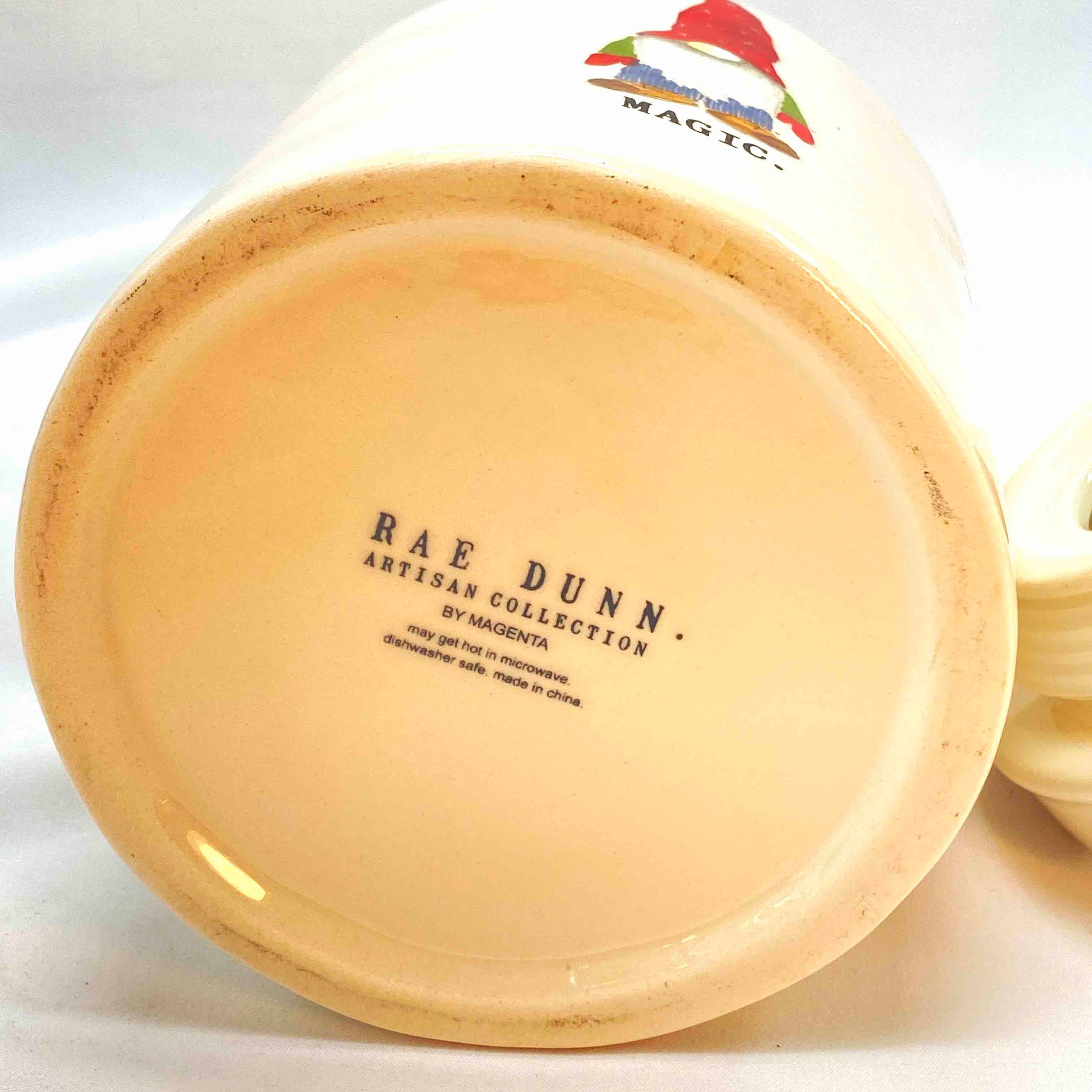 Rae Dunn MAGIC Gnome Canister Artisan Collection China 7 Etsy