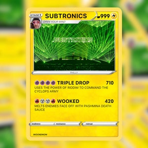 SUBTRONICS ウーケモンフェスティバル トレーディングカード