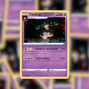 TAPE B Wookémon Festival Sammelkarte