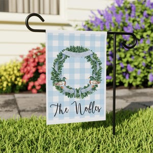 Customizable Outdoor Garden Flag, Duck Garden Flag, Outdoorsy Garden Flag with Ducks
