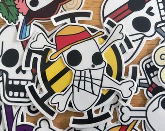One Piece Kuja Pirates Jolly Rogers Vinyl Decal - Etsy