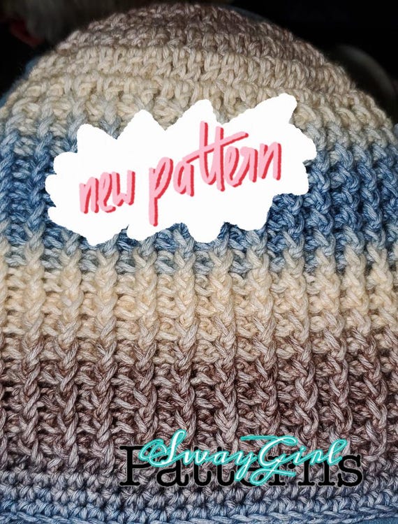 PATTERN ONLY: Granny's House Beanie Crochet Pattern; Versatile Hat