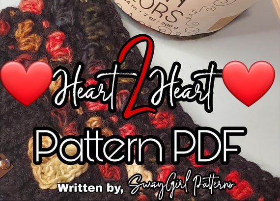 Heart2Heart Pattern Collection- 3-in-1 crochet PDF Patterns