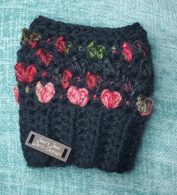 Crochet Heart2Heart Cup Cozy: I heart Coffee Cup Warmer