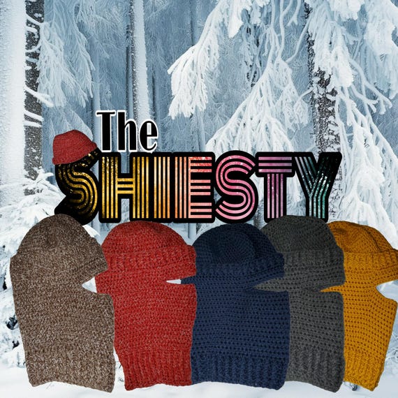 HAT/FACEMASK- The Shiesty, Beanie Face-Mask, Winter Hat with a face mask