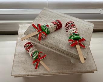 Fake Watermelon Cake Pops Fake Watermelon Cakesicle Watermelon Decor Fake Cakesicle Watermelon Tiered Tray Decor photo prop