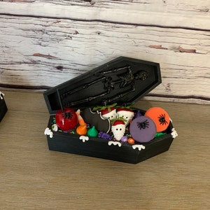 Halloween Coffin cuterie board Faux Fake