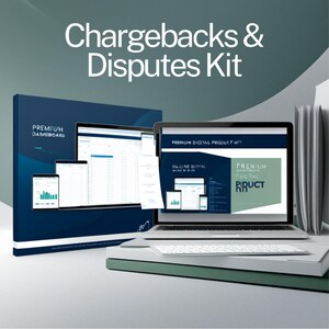 Chargeback Tracker Spreadsheet, Dispute Evidence Log, Verkäufer Dispute Kit, Google Sheets Excel-Vorlage