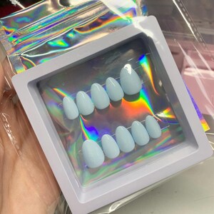 Solid Color Luxury Press on Nail Set