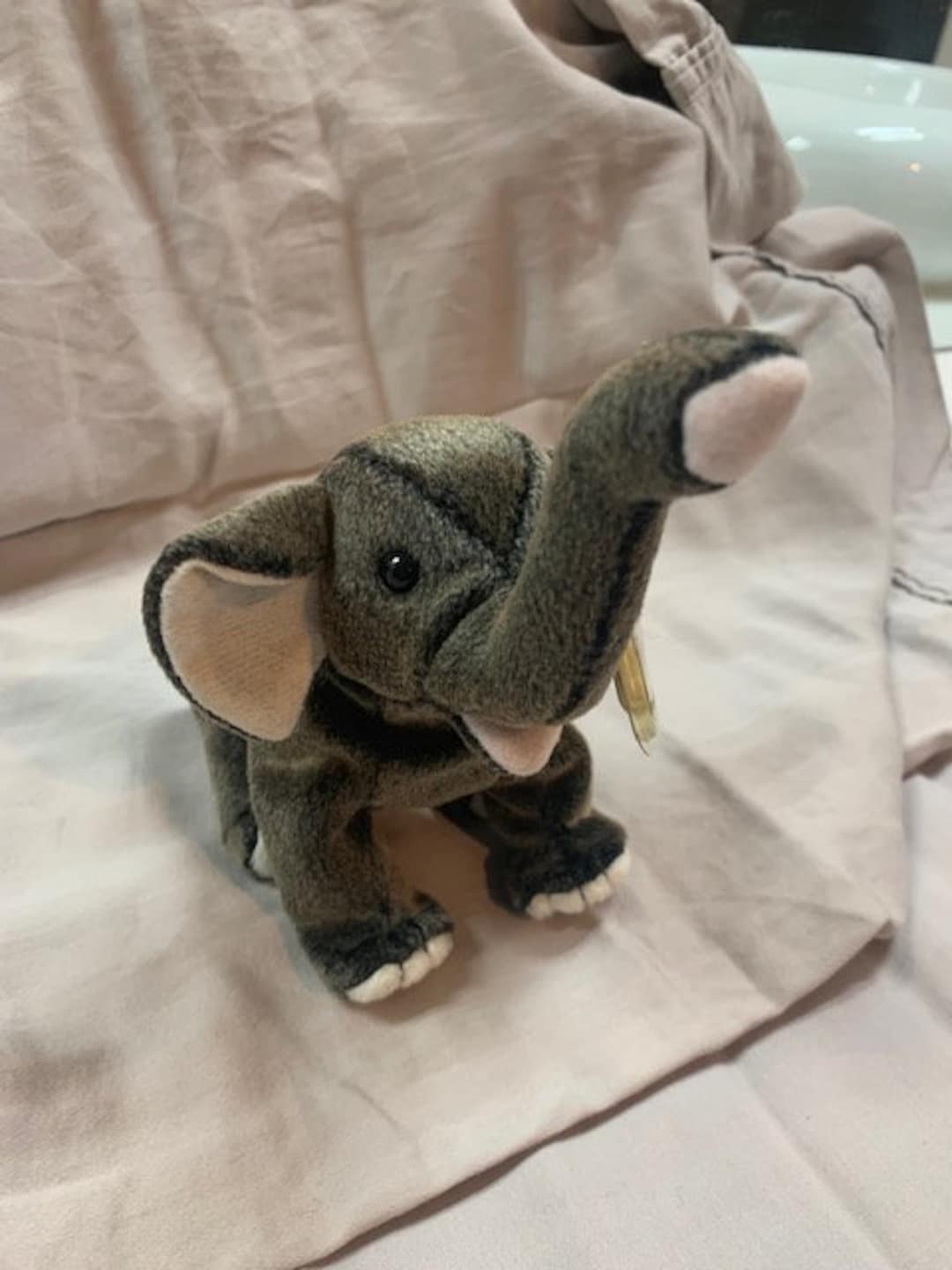 Ty Beanie Baby trumpet the Elephant Vintage Etsy