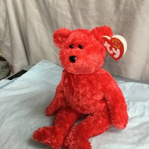 Ty Beanie Baby, &quot;Sizzle&quot; the bear, vintage, great shape
