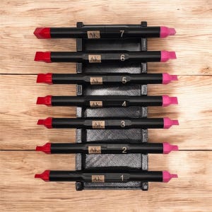 Strumenti per dipingere a puntini a goccia, Goccia regolare e sottile, Strumenti artistici bifacciali, Strumenti per petali a goccia floreali, Timbri floreali per album.