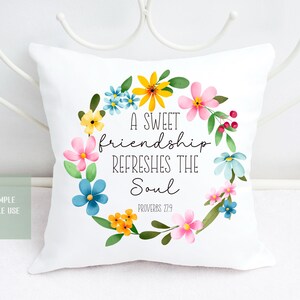 PNG File - A Sweet Friendship Refreshes the Soul Proverbs PNG ...