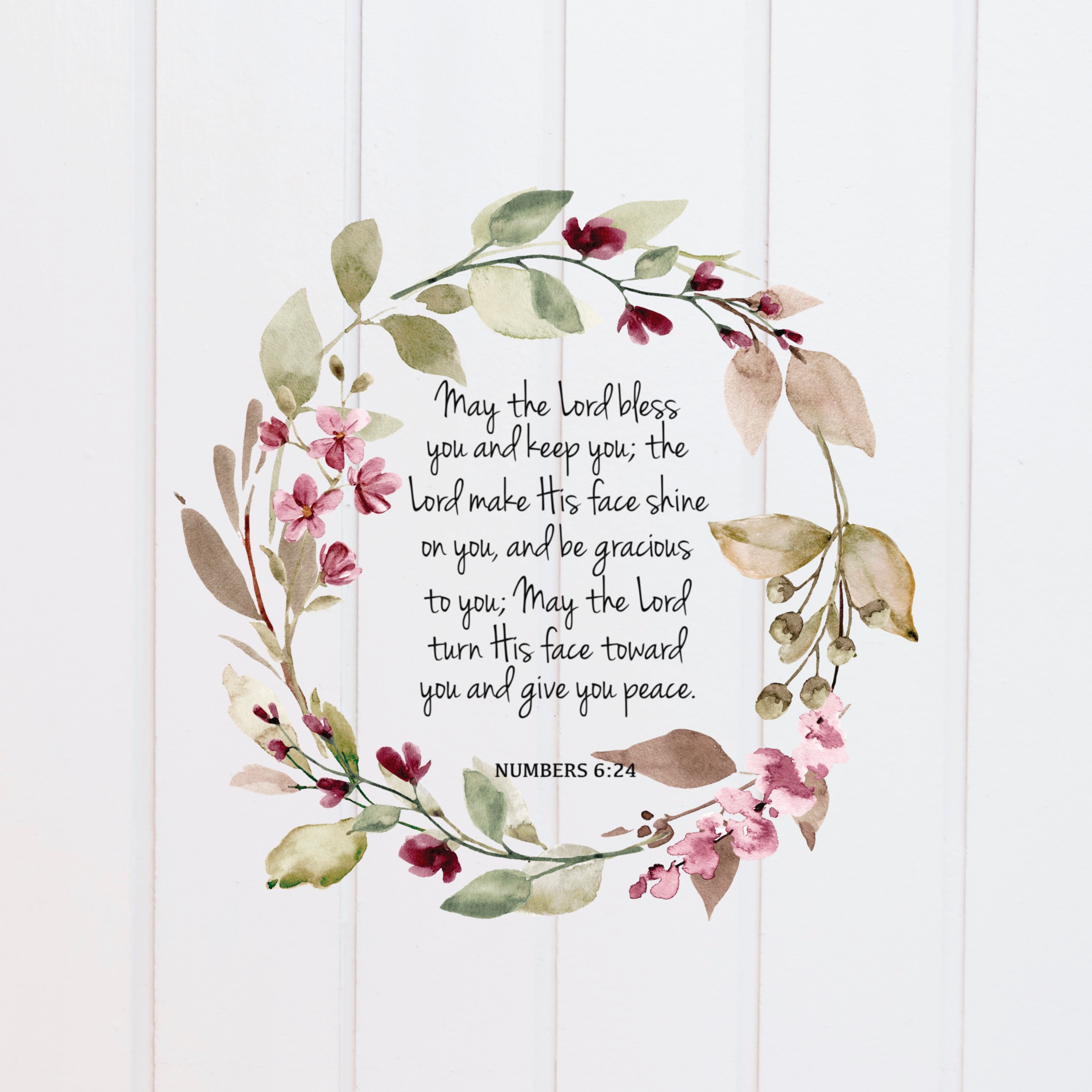 PNG May the Lord Bless You and Keep You Numbers 6 PNG, Scripture ...