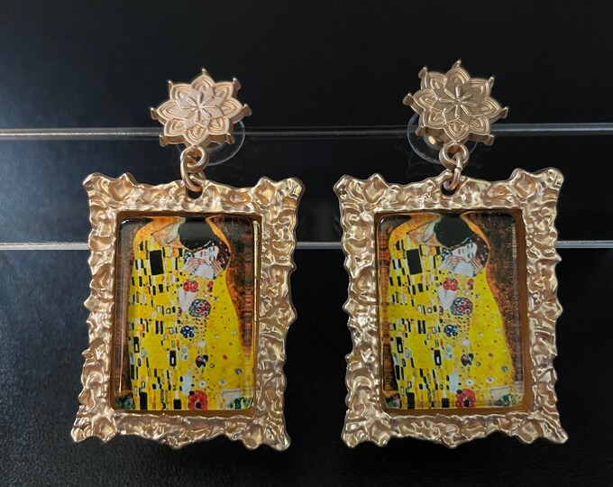 The Kiss, Artist Gustav Klimt Etsy