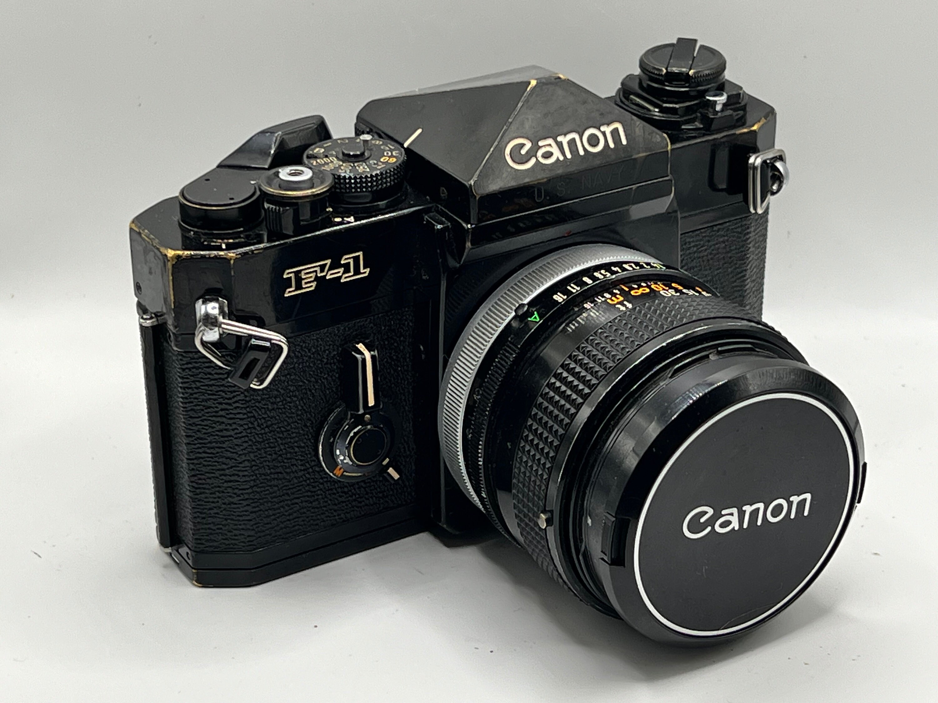 キヤノン　NEW　F-1　AEファインダー　FD50/1.4 キヤノンNEWF-1AEファインダーFD50/1.4