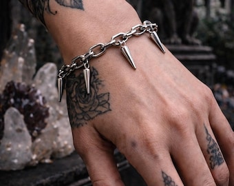Spike Punk Edelstahl Armband