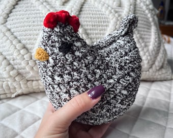 Mabel chicken, Crochet Chicken, Chicken plushie, Custom crochet gift