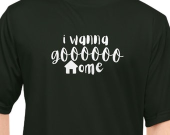 i want to go home lustiges meme song shirt, Tiktok meme trend viral geschenk shirt, i wanna go home, i want to go home shirt
