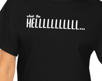was zur Hölle lustiges Shirt, Tiktok Viral Trend Shirt, was zur Hölle lustiges Geschenk Shirt, was zur Hölle Humor Shirts, Geschenk lustig was zur Hölle
