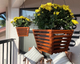 Hanging Crate Planter