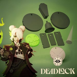 Deadlock Graves Cosplay Pack