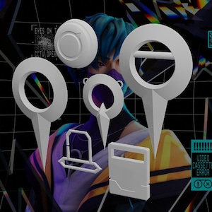 Aphelios HEARTSTEEL Cosplay League of Legends STL 3D Model