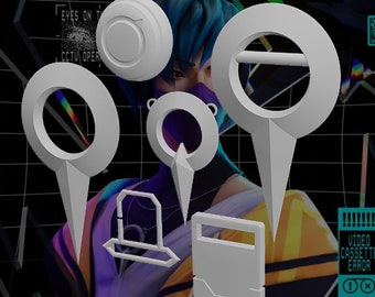Aphelios HEARTSTEEL Cosplay League of Legends STL 3D Model